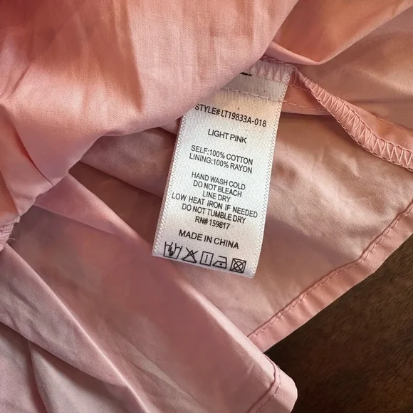 Altar'd State - Serenity Smocked Peplum Top in Light Pink - Size : XS - Picture 7 of 7